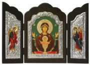 Icon Inexhaustible Cup triptych Serigraph T122