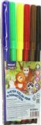 Markers 6 colors Funny animals