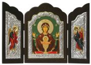 Icon Inexhaustible Cup triptych Serigraph T122