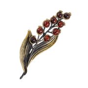 Brooch Lily of the valley