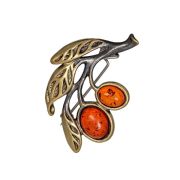 Brooch Olive twig