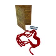 Set of 5 red threads with prayers