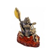 Baba Yaga on a motorcycle