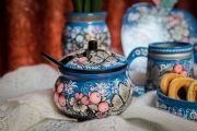 Sugar bowl medium with spoon