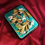 Jewelry box Golden fish