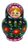 10FM198A Nesting Doll  Flowers Assorted