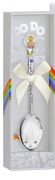 Kid's spoon "Angel" pink enamel