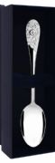 The Rose teaspoon with white enamel
