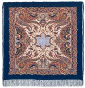 Shawl 130x130 Oriental Sweets 1429-14 silk
