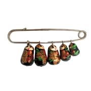 Safety pin Matryoshkas assorted