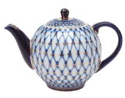 Teapot Tulip Cobalt mesh