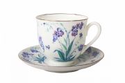 Coffee cup and saucer Forget-me-nots