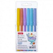 Markers 6 pastel colors DELICATO