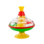 Spinning top with toys