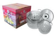 Dumpling cooker 6L aluminum 3 levels