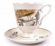 Mug and saucer Gentlemen