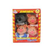 Puppet theater of 4 characters