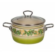 Enameled pan 4l "Oliva"