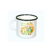 Enameled cup "For you"