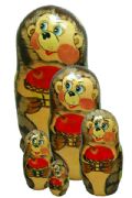 5CM840 Nesting Doll  Hedgehog