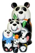5CM868 Nesting Doll  Panda