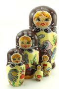 5TM688 Nesting Doll  Fairy Tales Assorted