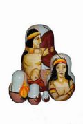 5TS598 Nesting Doll  Native