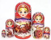 5FM208 Nesting Doll  Assorted