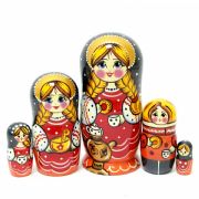 5FM215 Nesting Doll  Assorted