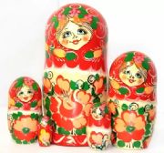 5FM252 Doll w/Flowers Assorted