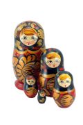 5FS125 Doll w/Flowers Small Assorted