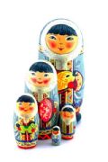 5TS619K Nesting Doll  Inuit