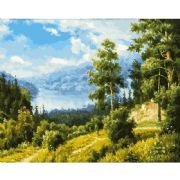 Forest landscape Painting by numbers