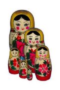 6SR006 Nesting Doll Rosi