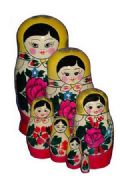 7SR007 Nesting Doll Rosi