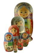 7TL612 Nesting Doll Family