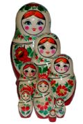 8VK038 'Nesting Doll  "Rossiyanka"
