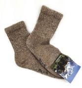 Camel wool socks