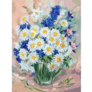 Camomiles Painting by numbers