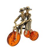 Couple on bike
