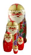 5SM821A Nesting Doll Santa