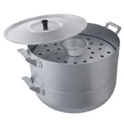 Dumpling cooker 4,5L aluminum 3 levels