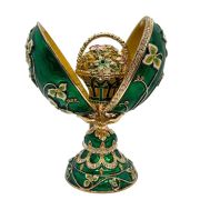 Faberge egg "Double" with basket