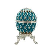 Faberge egg "Net" with rhinestones