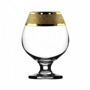 Brandy Glasses 6 pcs Gold Carat