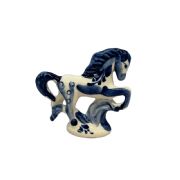 Horse blue
