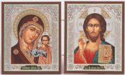 Icon Jesus and Kazan Mother of God