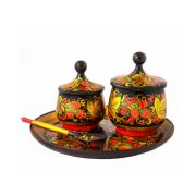 "Khokhloma" Kitchen Set 3 pcs