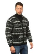 Men's Button Wool Cardigan V-Neck 05559-19