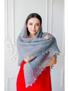 Orenburg downy shawl